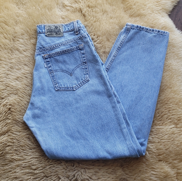 '95 Vintage Levi's 664 Silver Tab High Rise Jeans - Picture 2 of 4